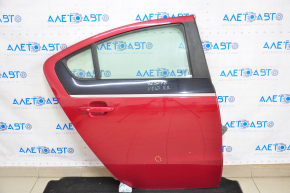 Door assembly rear right Chevrolet Volt 11-15 red GBE, keyless, butt