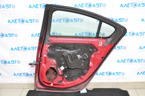 Door assembly rear right Chevrolet Volt 11-15 red GBE, keyless, butt