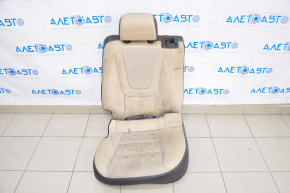 Rear row of seats 2nd row left Chevrolet Volt 11-15 beige leather, dry cleanable