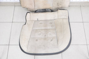 Rear row of seats 2nd row left Chevrolet Volt 11-15 beige leather, dry cleanable