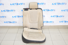 Rear row of seats 2 row right Chevrolet Volt 11-15 leather beige