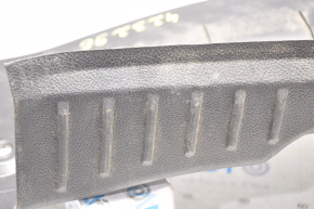 Ford Focus mk3 11-18 4d trunk opening trim center, black, scratches, broken fastener, without plug