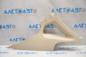 Rear pillar trim upper right VW Passat b7 12-15 USA beige type 1 scratches