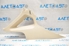 Rear pillar trim upper left VW Passat b7 12-15 USA beige type 1 scratches