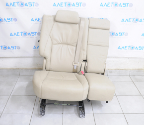 Rear seat right Lexus RX300 RX330 RX350 RX400h 04-09 leather beige, scratches