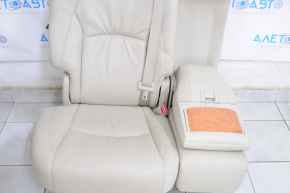 Rear seat right Lexus RX300 RX330 RX350 RX400h 04-09 leather beige, scratches