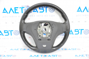 Naked steering wheel Chevrolet Volt 11-15 leather, black, worn