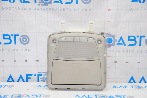 Front light Nissan Leaf 13-17 gray, without sunroof, plastic turned white