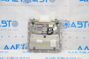 Front light Nissan Leaf 13-17 gray, without sunroof, plastic turned white