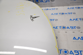 Tesla Model 3 18 bare hood - white, edge touch-up, dents, creases, scratches