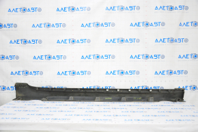 Left threshold Chevrolet Volt 11-15 structure, with seal, scratches, cracked, crack in crepe, dented