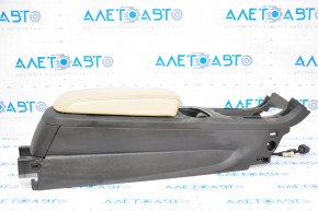 Console central armrest Chevrolet Volt 11-15 black with beige armrest, leather