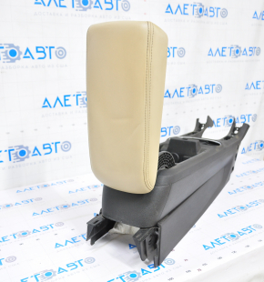 Console central armrest Chevrolet Volt 11-15 black with beige armrest, leather