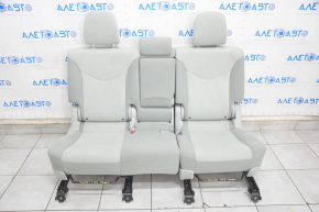 Rear row of seats 2nd row Toyota Prius V 12-17 velour, gray