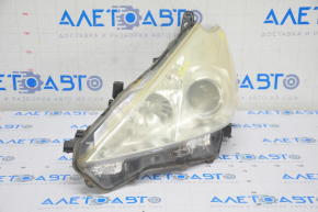 Headlight front left Toyota Prius V 12-14 bare, pre-rest, halogen, sand, for polishing
