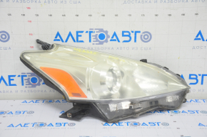 Headlight front right Toyota Prius V 12-14 bare prerest halogen, sand, for polishing, breakage of the mount