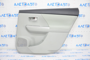 Rear right door panel for Toyota Prius V 12-14, gray cloth