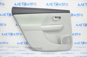 Rear left door panel for Toyota Prius V 12-14, gray cloth
