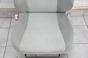 Driver's seat Toyota Prius V 12-17 without airbag, mechanical + electric, gray velour, for cleaning