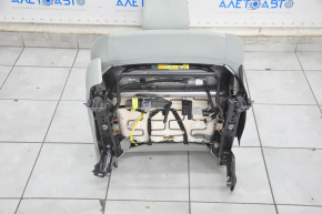 Passenger seat Toyota Prius V 12-17 without airbag, mechanical, gray velour, for cleaning