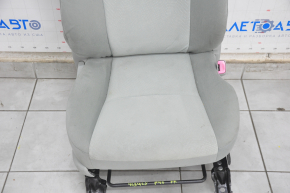 Passenger seat Toyota Prius V 12-17 without airbag, mechanical, gray velour, for cleaning