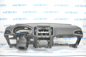 Torpedo front panel with AIRBAG Ford Edge 15-18 black, start-stop