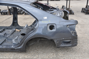 Quarter wing rear left Toyota Camry v40 graphite, on the body, dented, bumps