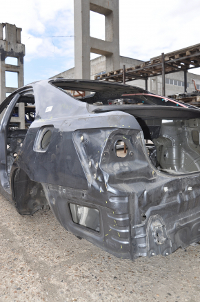 Quarter wing rear left Toyota Camry v40 graphite, on the body, dented, bumps