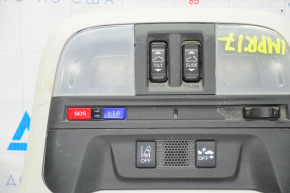 Front light Subaru Impreza 17- GK for sunroof black, scratches