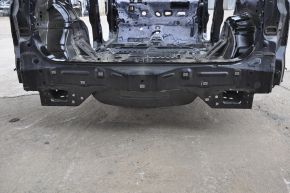 Rear panel Ford Edge 15- 2 parts, on the body, black
