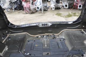 Rear panel Ford Edge 15- 2 parts, on the body, black