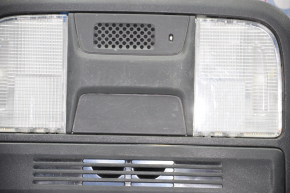 Front light Honda Accord 16-17 without sunroof, black, rubbed