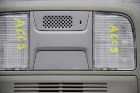 Front light Honda Accord 13-17 without sunroof, gray type 1 scratches, burnt plastic