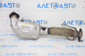 Intake pipe with catalytic converter Ford Edge 15-18 2.0T broken stud