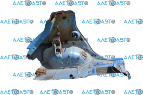 Quarter wing rear left Nissan Leaf 13-17 blue, pokes