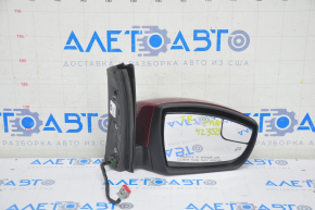 Side mirror right Ford C-max MK2 13-18 9 pins, turn signal, heated, red