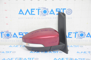 Side mirror right Ford C-max MK2 13-18 9 pins, turn signal, heated, red