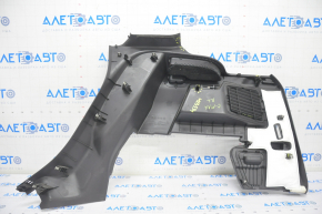 Left arch trim Ford C-max MK2 13-18 black, Energi, broken fasteners, scratches, plastic turned white