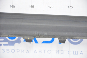 Rear bumper trim Ford Fusion mk5 13-18 for 1 pipe, structure, scratches