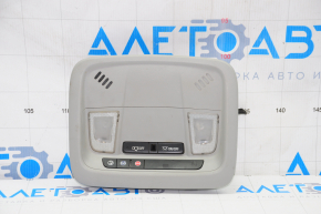 Ceiling light front Chevrolet Malibu 16- without sunroof gray, scratches