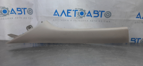 Upper left front pillar trim Hyundai Santa FE Sport 13-18 beige, chip, minor scratches