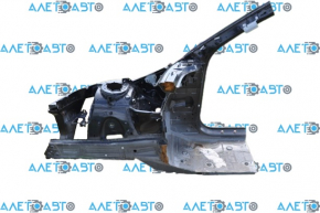 Front right quarter BMW X3 F25 11-17 with eyelash, black
