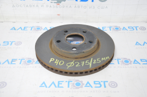 Front left brake disc Toyota Prius V 12-17 275/25mm