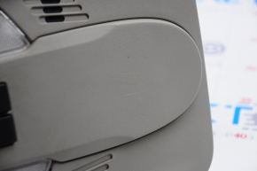 Front light Chevrolet Equinox 10-17 without sunroof, without electric trunk door gray, broken fasteners, scratches