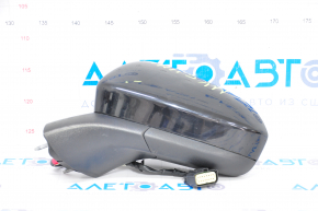 Side mirror left Ford Fusion mk5 13- 3 pins, black