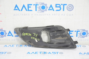 Front left fog light frame Ford C-max MK2 13-18 usa with chrome ring, sand