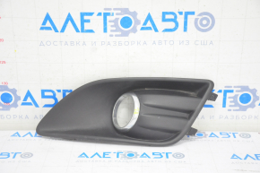 Front left fog light frame Ford C-max MK2 13-18 usa with chrome ring, sand