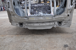 Rear panel Toyota Prius V 12-17 on the body, white