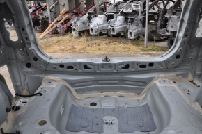 Rear panel Toyota Prius V 12-17 on the body, white
