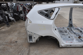 Quarter wing rear right Toyota Prius V 12-17 on the body, white